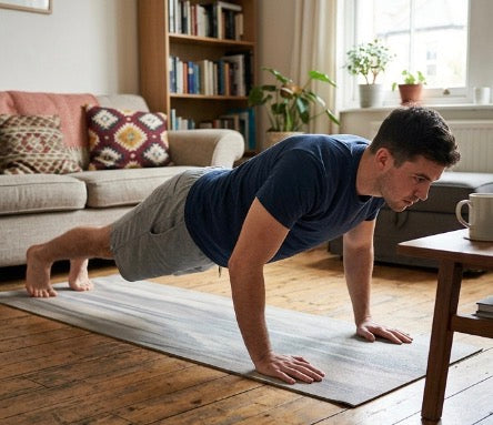 Get Ripped At Home: 8-Week Bodyweight Muscle Building Program | No Gym Home Workout eBook (Digital PDF)