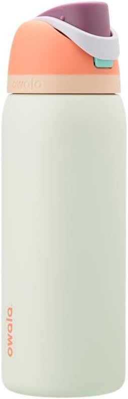 Insulated Stainless Steel Water Bottle with Straw – 32 oz Leak-Proof Sports Bottle