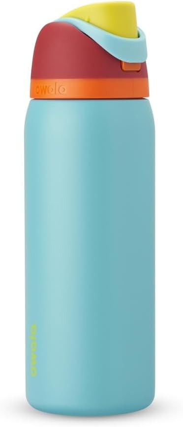 Insulated Stainless Steel Water Bottle with Straw – 32 oz Leak-Proof Sports Bottle