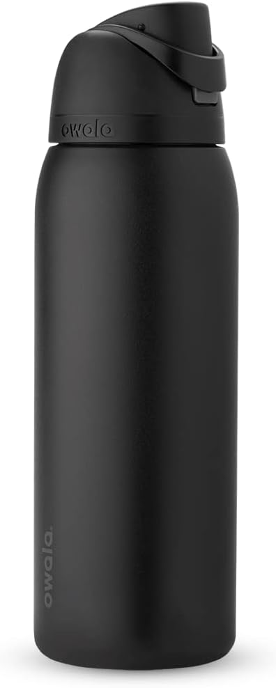 Insulated Stainless Steel Water Bottle with Straw – 32 oz Leak-Proof Sports Bottle