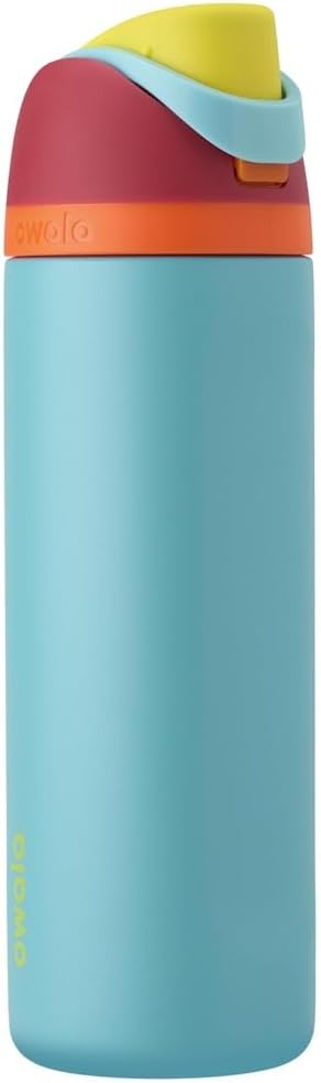Insulated Stainless Steel Water Bottle with Straw – 32 oz Leak-Proof Sports Bottle