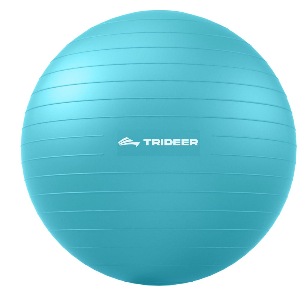Exercise Ball for Yoga, Pilates & Core – Anti-Burst Stability Ball with Quick Pump