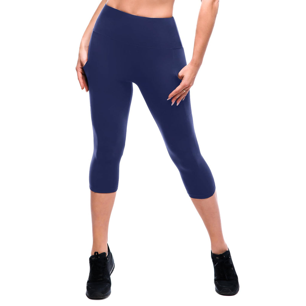 Women's High-Waisted Leggings with Pockets – Buttery-Soft Yoga Pants