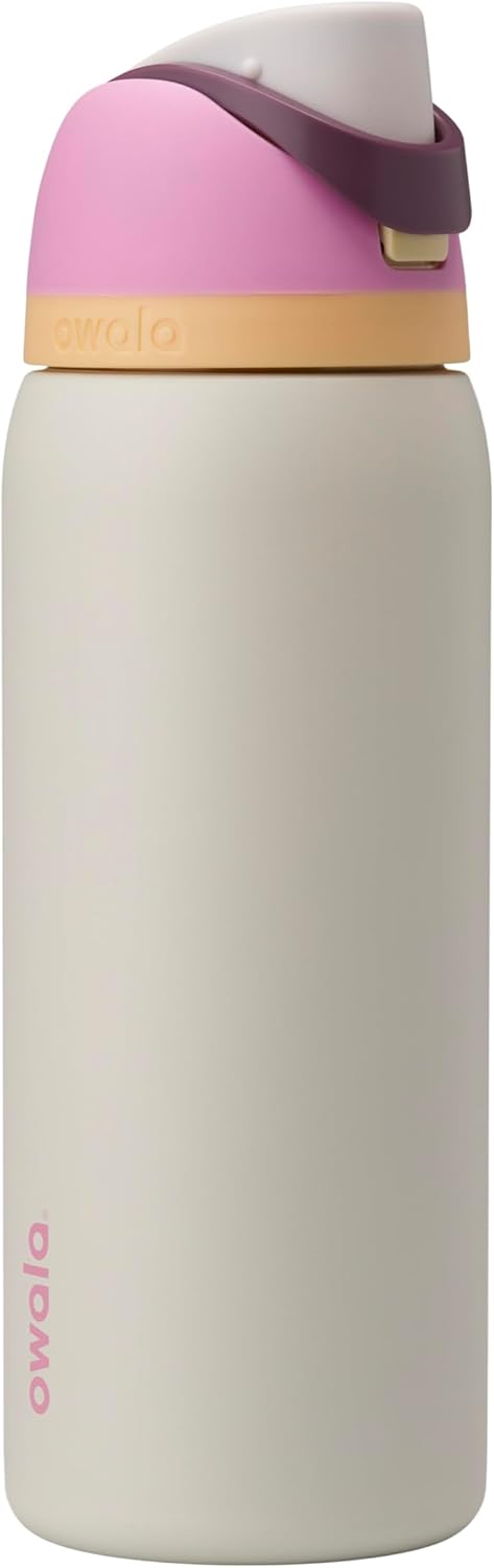 Insulated Stainless Steel Water Bottle with Straw – 32 oz Leak-Proof Sports Bottle