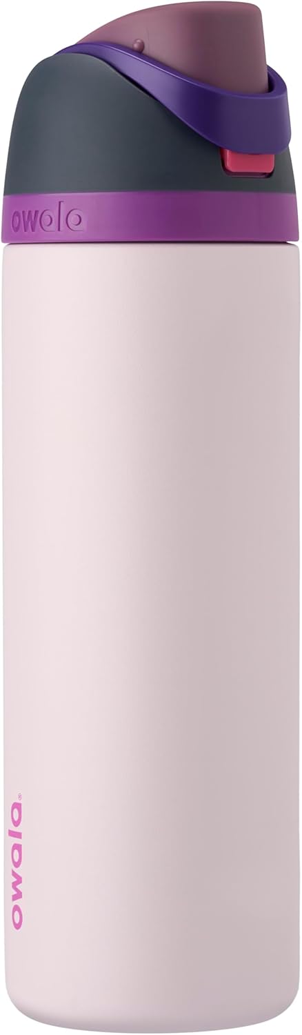Insulated Stainless Steel Water Bottle with Straw – 32 oz Leak-Proof Sports Bottle