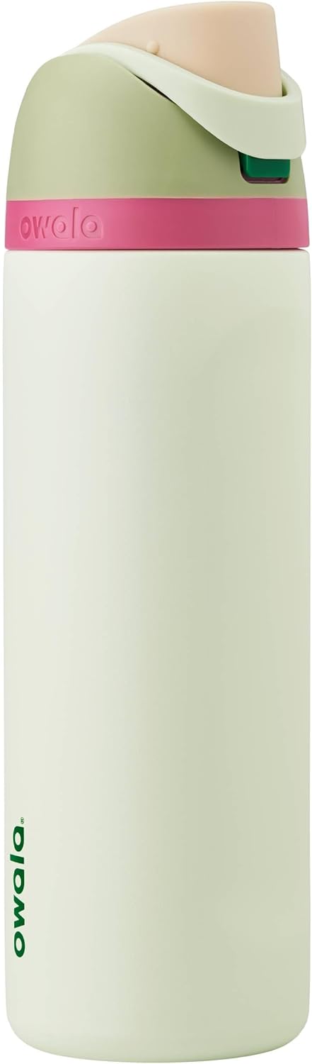 Insulated Stainless Steel Water Bottle with Straw – 32 oz Leak-Proof Sports Bottle