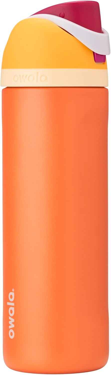 Insulated Stainless Steel Water Bottle with Straw – 32 oz Leak-Proof Sports Bottle