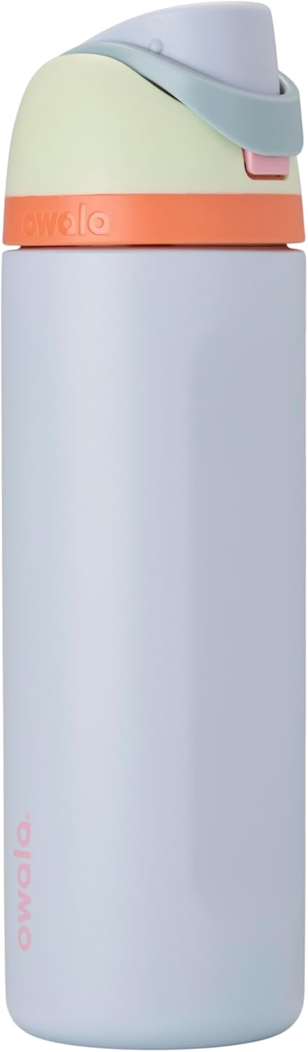 Insulated Stainless Steel Water Bottle with Straw – 32 oz Leak-Proof Sports Bottle
