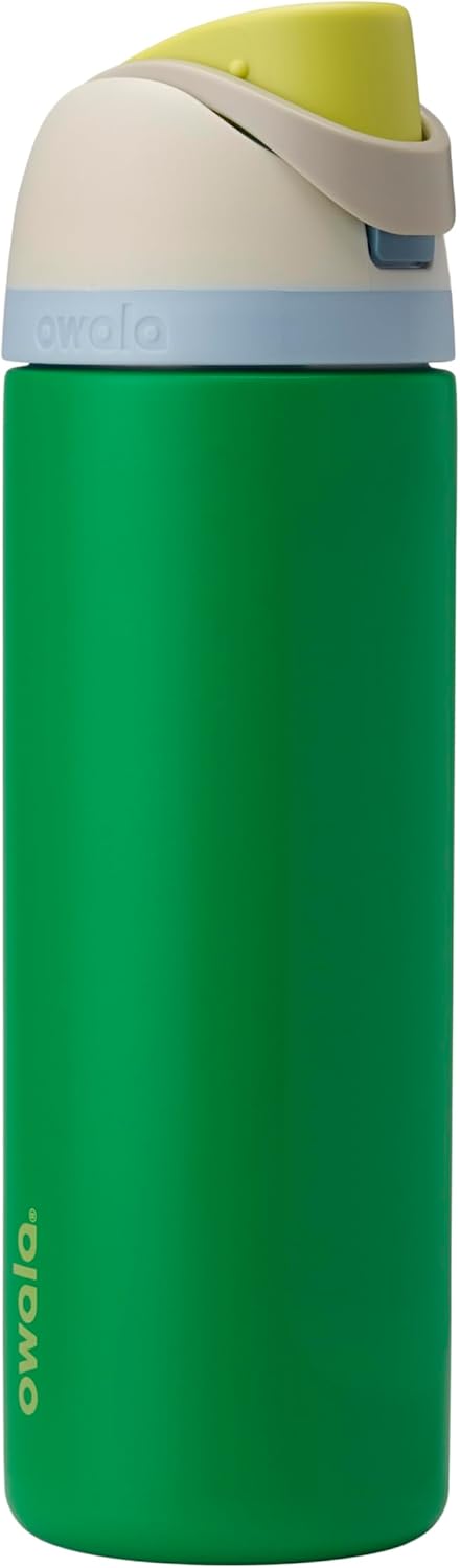 Insulated Stainless Steel Water Bottle with Straw – 32 oz Leak-Proof Sports Bottle