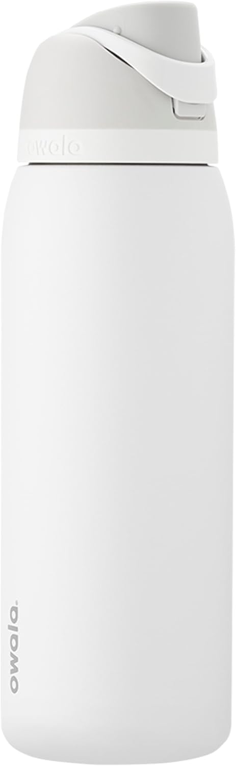 Insulated Stainless Steel Water Bottle with Straw – 32 oz Leak-Proof Sports Bottle