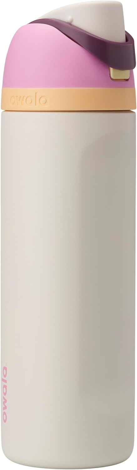 Insulated Stainless Steel Water Bottle with Straw – 32 oz Leak-Proof Sports Bottle