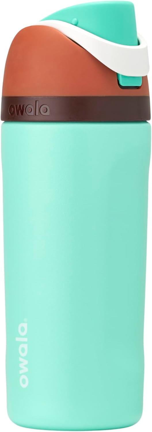 Insulated Stainless Steel Water Bottle with Straw – 32 oz Leak-Proof Sports Bottle