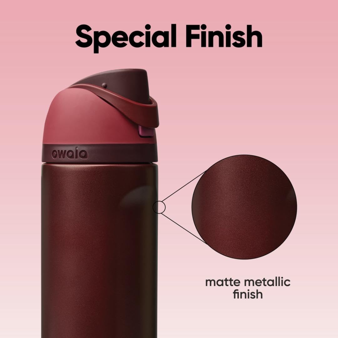 Insulated Stainless Steel Water Bottle with Straw – 32 oz Leak-Proof Sports Bottle