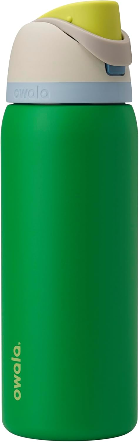 Insulated Stainless Steel Water Bottle with Straw – 32 oz Leak-Proof Sports Bottle