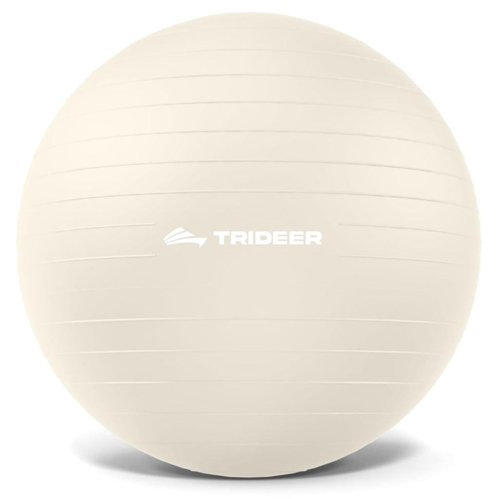 Exercise Ball for Yoga, Pilates & Core – Anti-Burst Stability Ball with Quick Pump