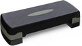 Adjustable aerobic step platform stepper for home cardio workouts