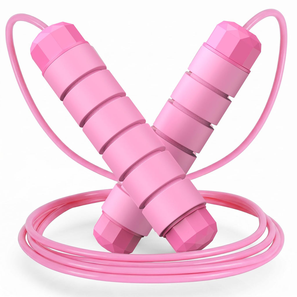 Speed Jump Rope – Tangle-Free Adjustable Cable with Ball Bearings for Cardio & Fat Burning
