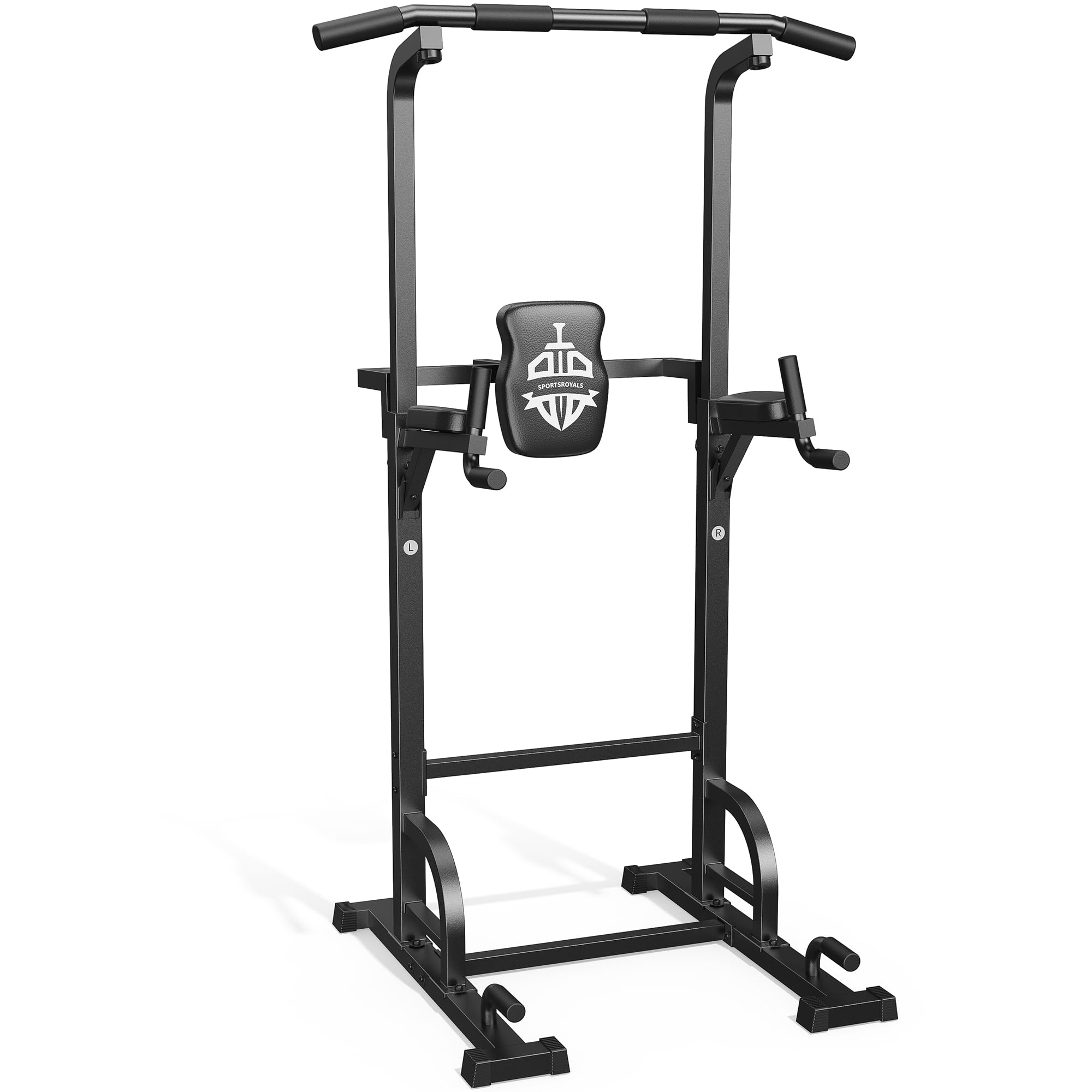 Power Tower Pull Up & Dip Station – 450 lb Capacity Home Gym Strength Trainer