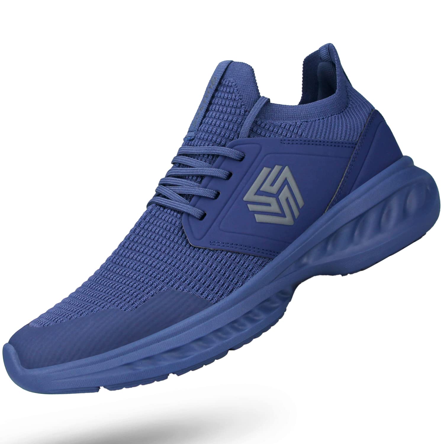 Men's Non-Slip Slip-On Running Shoes – Breathable Lightweight Sneakers