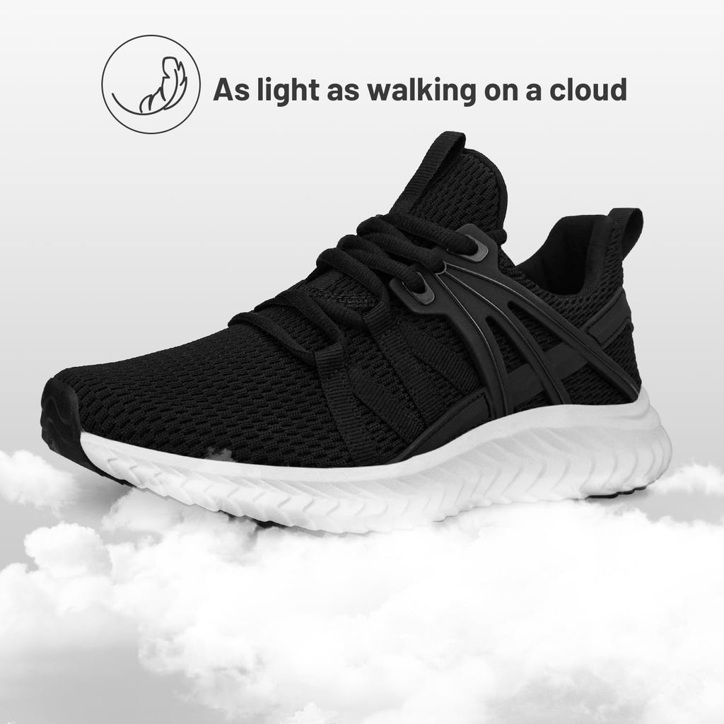 Women's Slip-On Walking Sneakers – Lightweight Casual Shoes for Gym & Travel