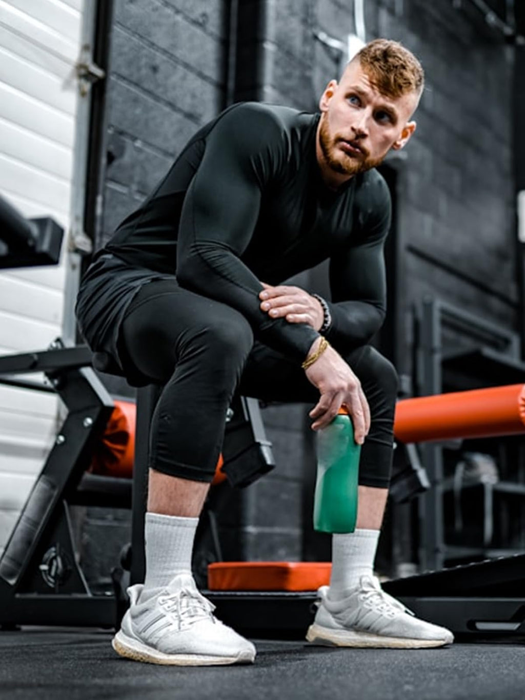 Men's 2-in-1 Running Pants – Gym Workout Compression Training Tights