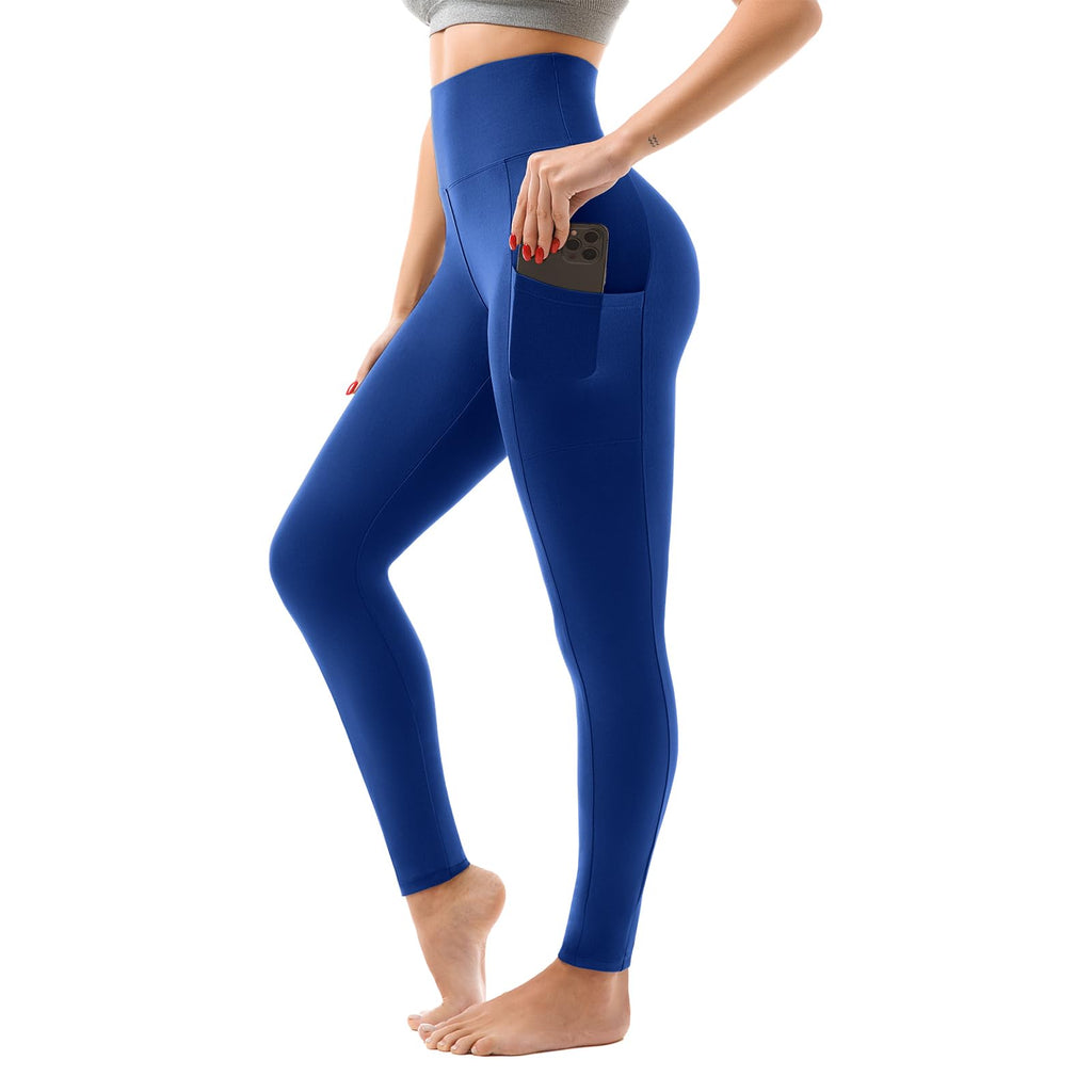 Women's High-Waisted Leggings with Pockets – Buttery-Soft Yoga Pants