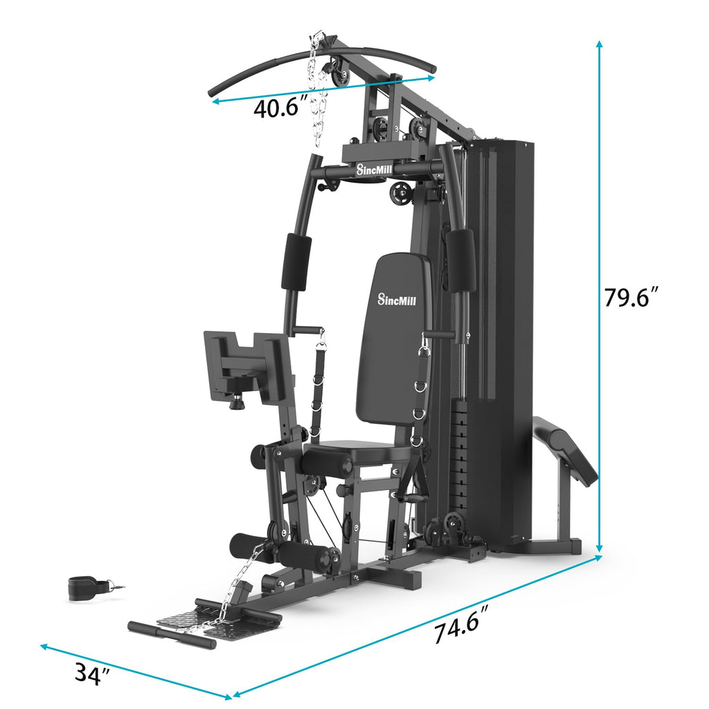 Multifunctional Home Gym System – Full Body Strength Training Station