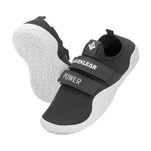 Flat barefoot deadlift weightlifting shoes - side profile