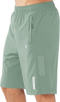 Men's Athletic Running Shorts – Lightweight Quick-Dry with Zipper Pockets