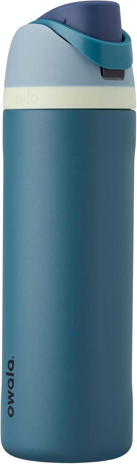 Insulated Stainless Steel Water Bottle with Straw – 32 oz Leak-Proof Sports Bottle