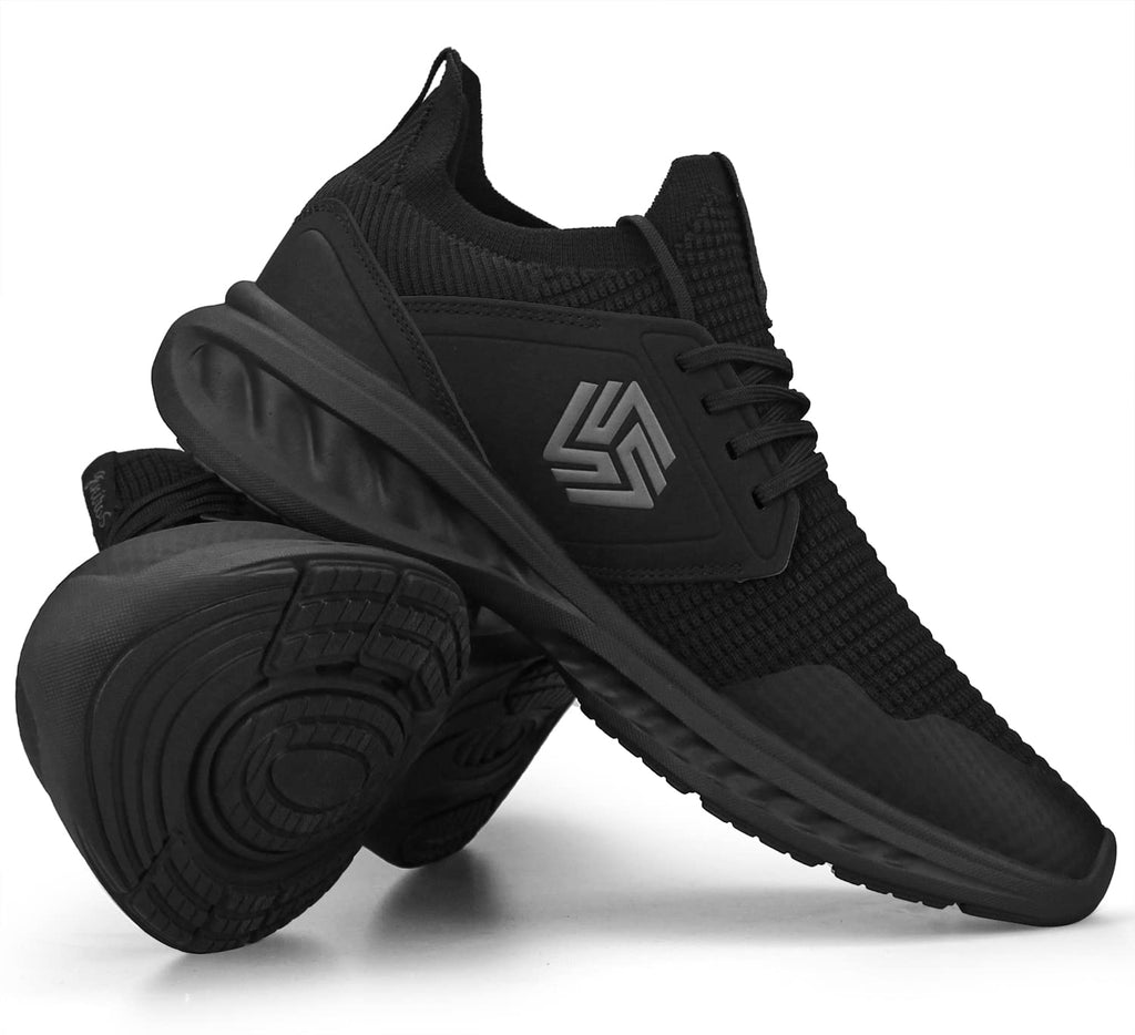 Men's Non-Slip Slip-On Running Shoes – Breathable Lightweight Sneakers