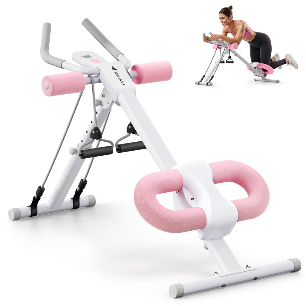Foldable Ab Machine – Adjustable Core & Abdominal Trainer for Home Workouts