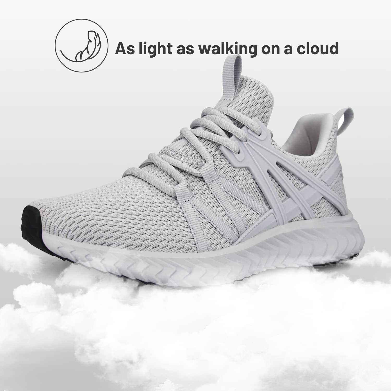 Women's Slip-On Walking Sneakers – Lightweight Casual Shoes for Gym & Travel
