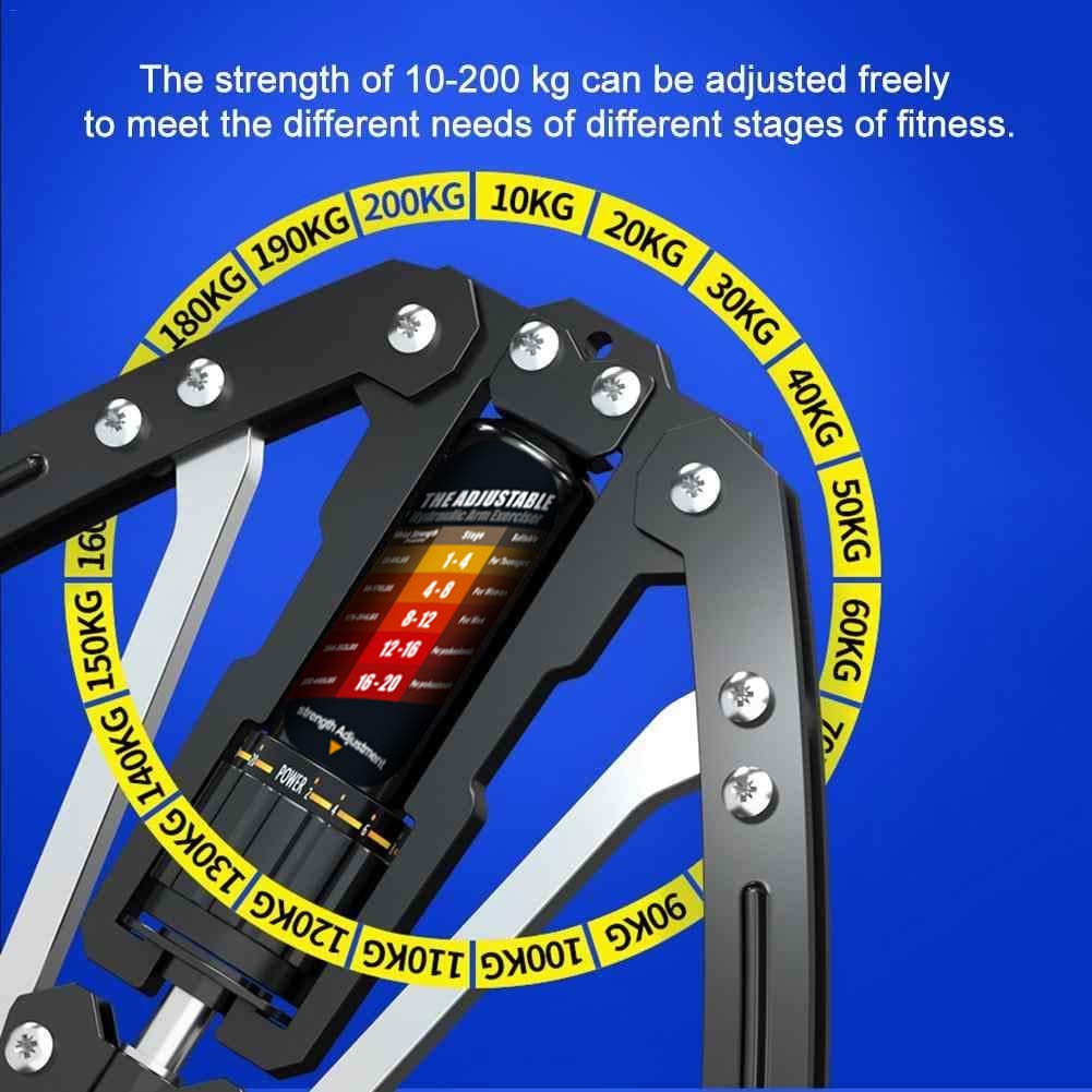 Twister Arm Exerciser – Adjustable 22–440 lb Hydraulic Chest & Arm Trainer