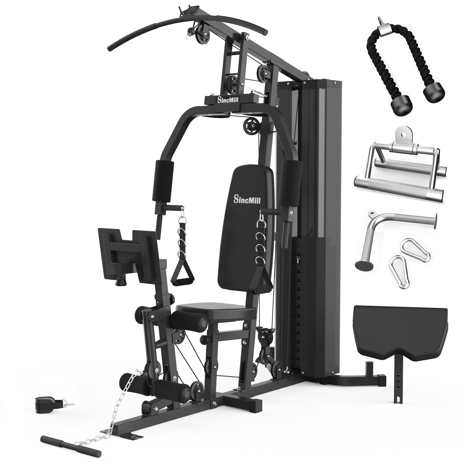 Multifunctional Home Gym System – Full Body Strength Training Station