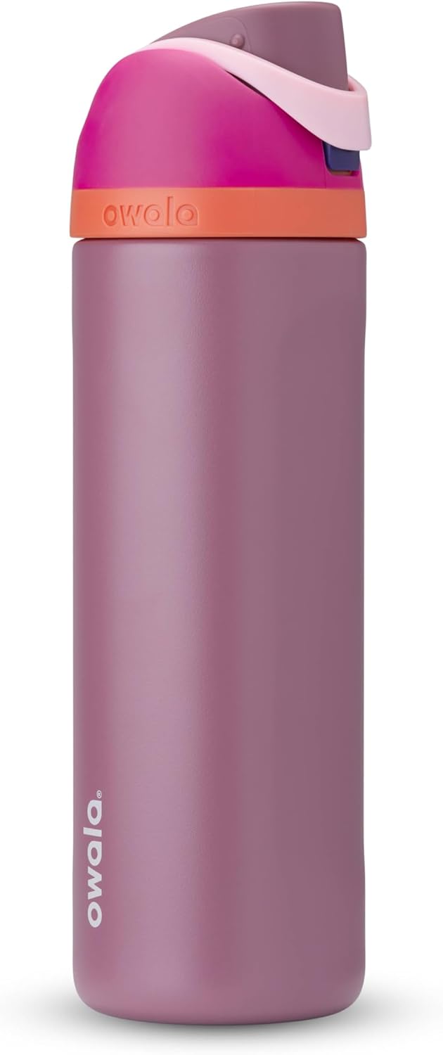 Insulated Stainless Steel Water Bottle with Straw – 32 oz Leak-Proof Sports Bottle