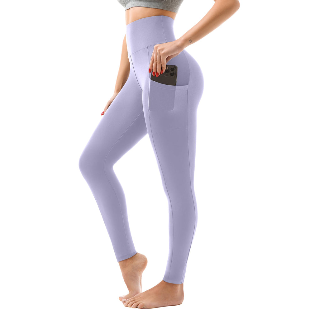 Women's High-Waisted Leggings with Pockets – Buttery-Soft Yoga Pants