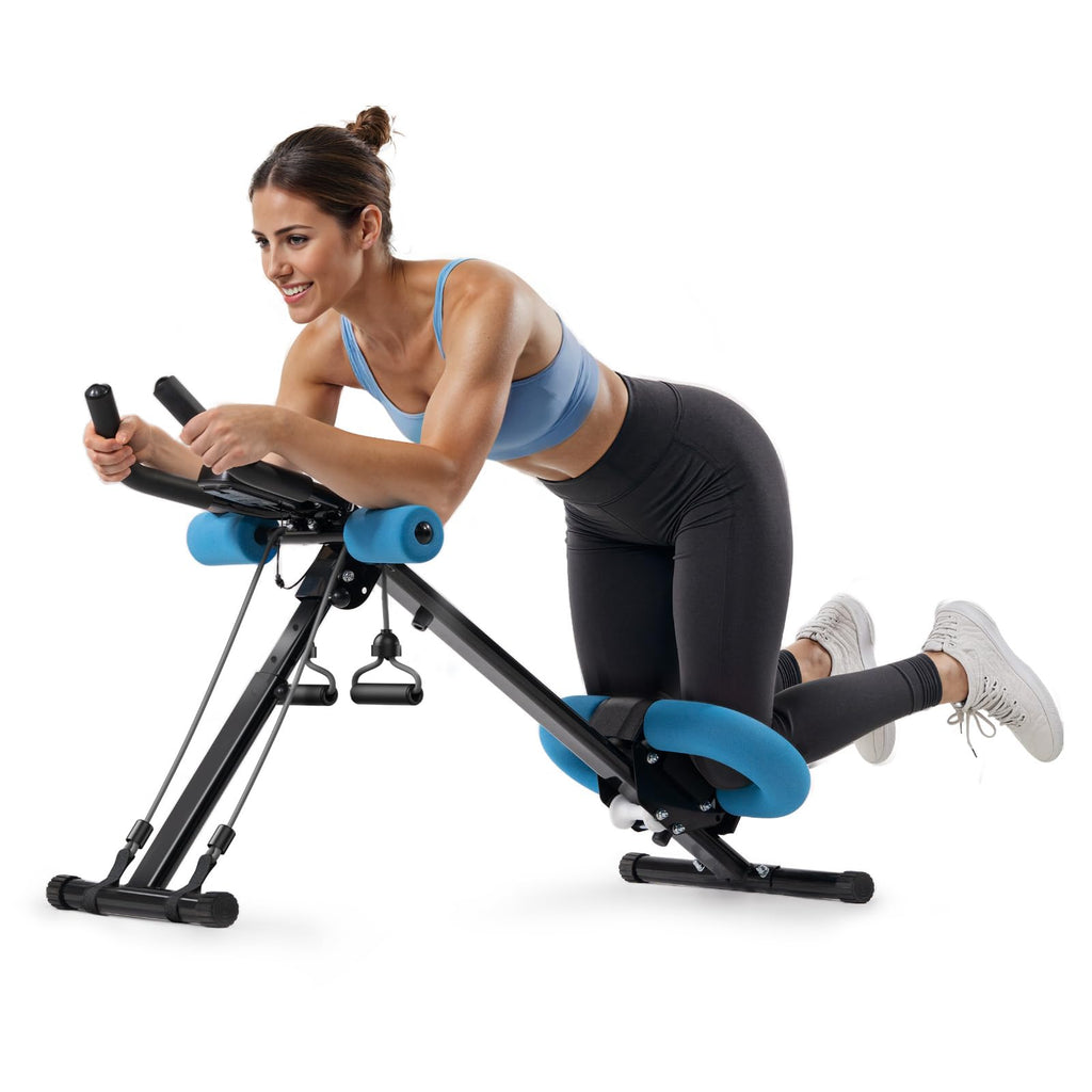 Foldable Ab Machine – Adjustable Core & Abdominal Trainer for Home Workouts