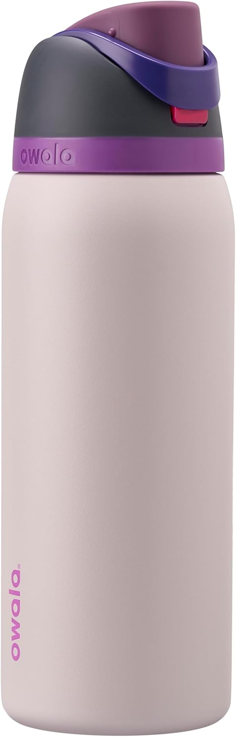 Insulated Stainless Steel Water Bottle with Straw – 32 oz Leak-Proof Sports Bottle
