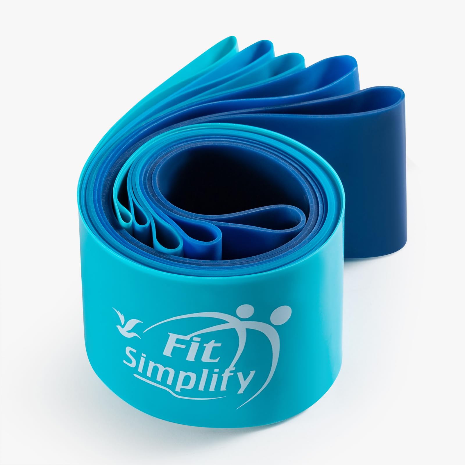 Resistance Loop Bands Set of 5 – Exercise Bands with Guide & Carry Bag