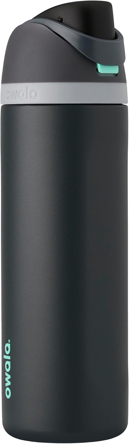Insulated Stainless Steel Water Bottle with Straw – 32 oz Leak-Proof Sports Bottle