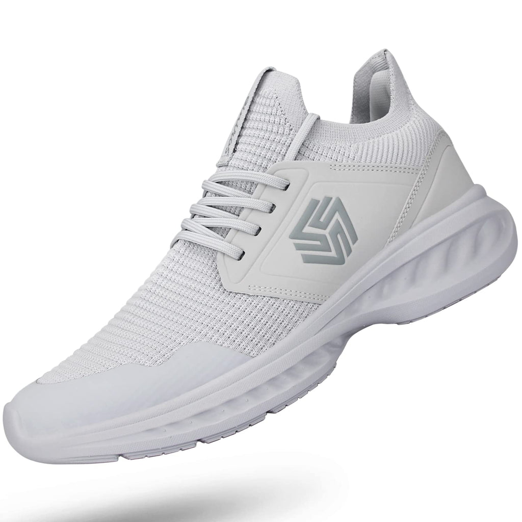 Men's Non-Slip Slip-On Running Shoes – Breathable Lightweight Sneakers