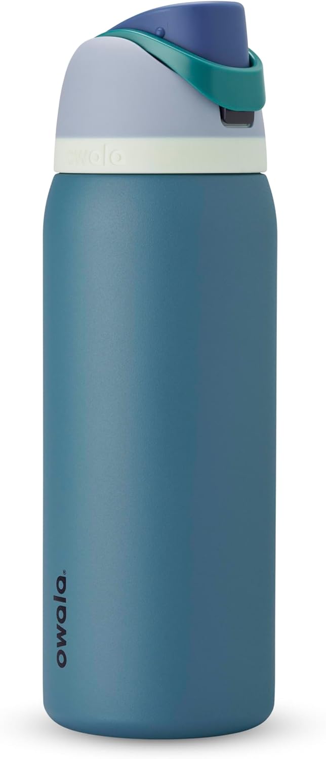 Insulated Stainless Steel Water Bottle with Straw – 32 oz Leak-Proof Sports Bottle