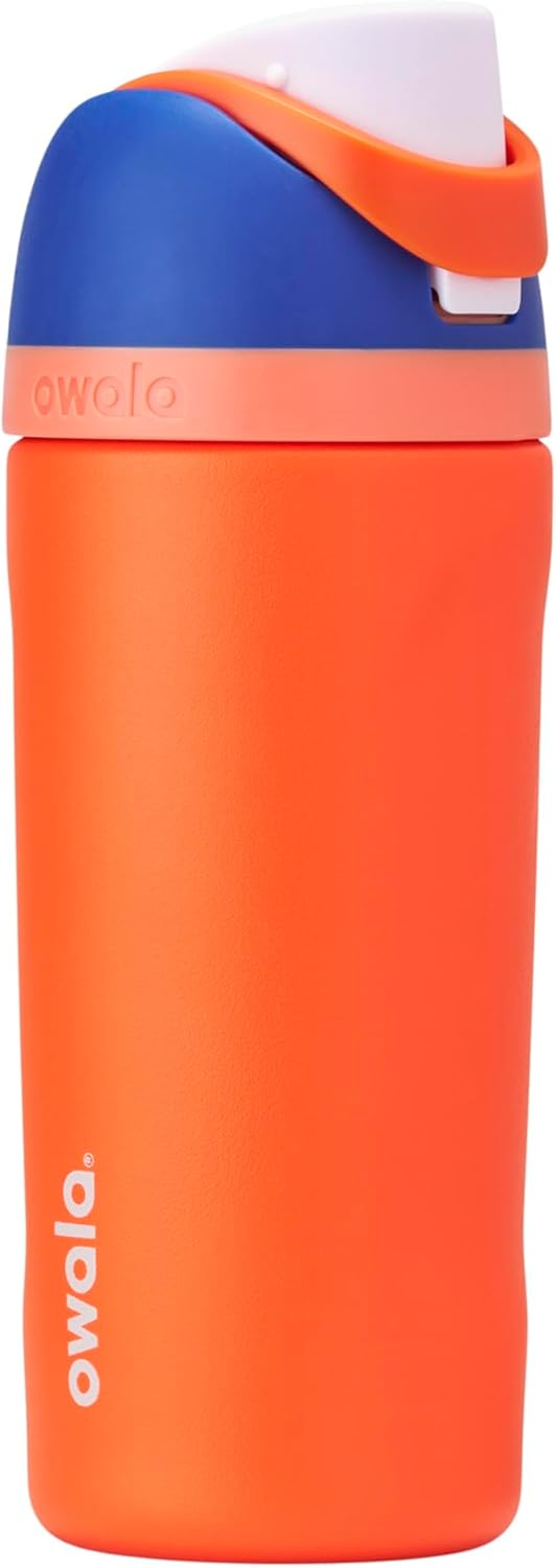 Insulated Stainless Steel Water Bottle with Straw – 32 oz Leak-Proof Sports Bottle