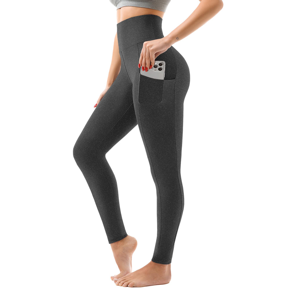 Women's High-Waisted Leggings with Pockets – Buttery-Soft Yoga Pants