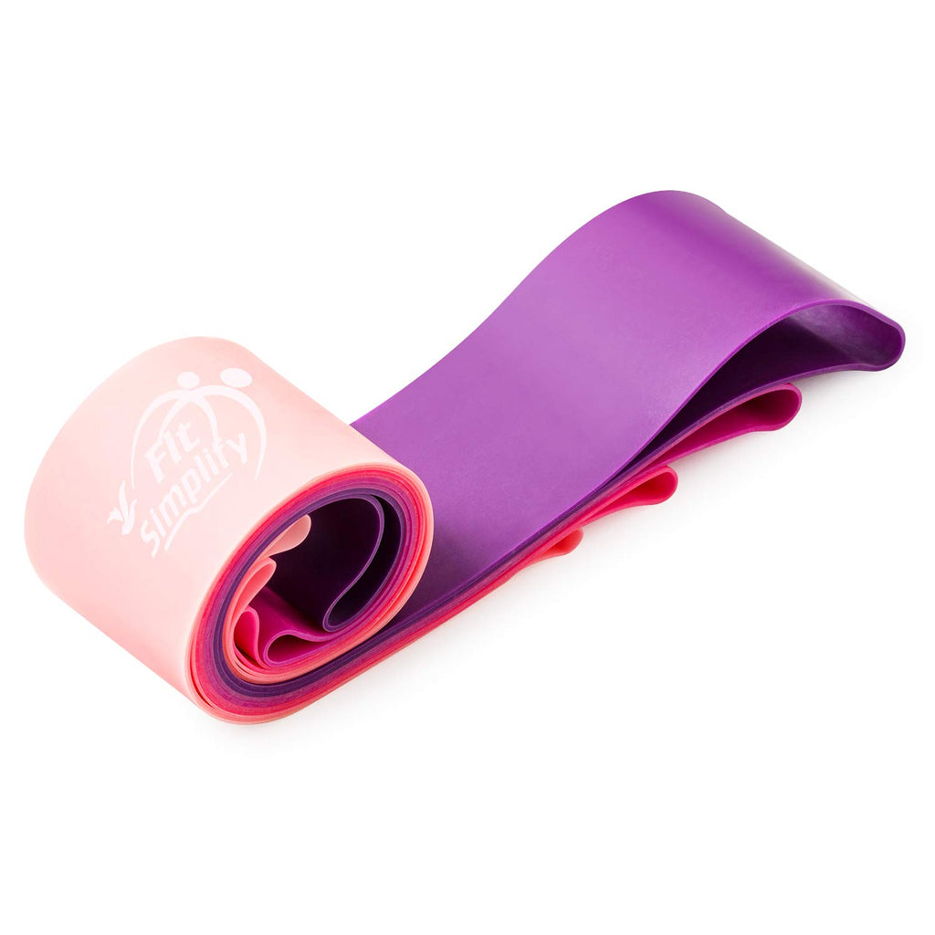 Resistance Loop Bands Set of 5 – Exercise Bands with Guide & Carry Bag