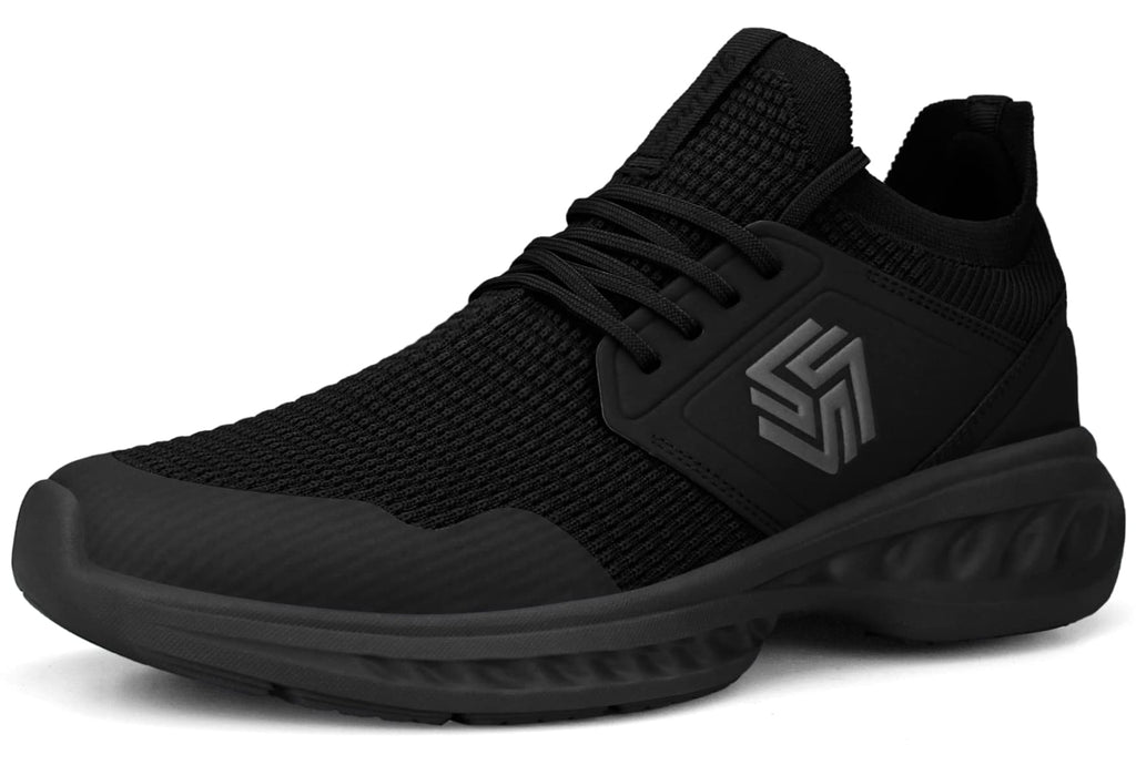 Men's Non-Slip Slip-On Running Shoes – Breathable Lightweight Sneakers
