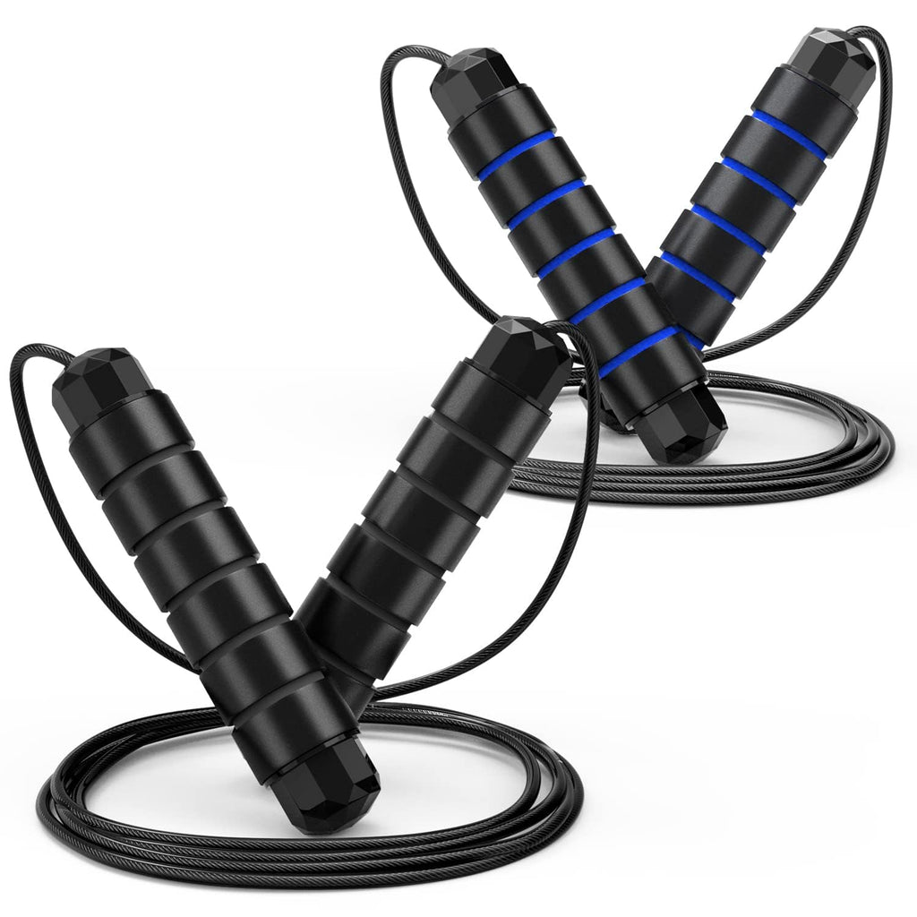 Speed Jump Rope – Tangle-Free Adjustable Cable with Ball Bearings for Cardio & Fat Burning