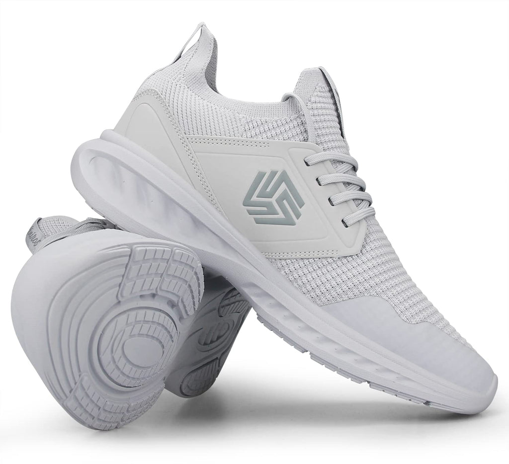 Men's Non-Slip Slip-On Running Shoes – Breathable Lightweight Sneakers