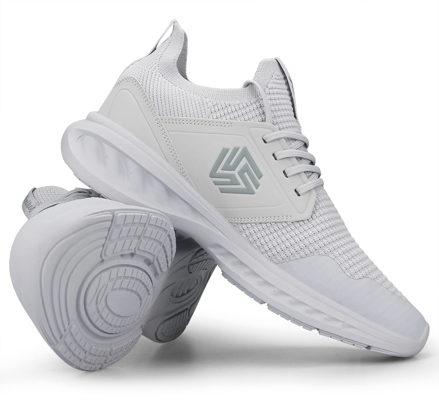 Men's Non-Slip Slip-On Running Shoes – Breathable Lightweight Sneakers